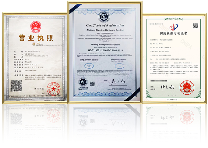 Productos de hardware Co., Ltd. de Zhejiang Tianying